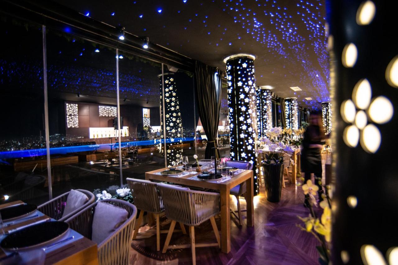 Arka Art Hotel Tirana Kültér fotó The interior of the restaurant
