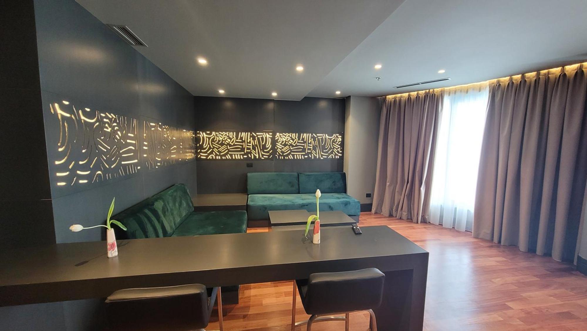 Arka Art Hotel Tirana Kültér fotó The interior of the hotel